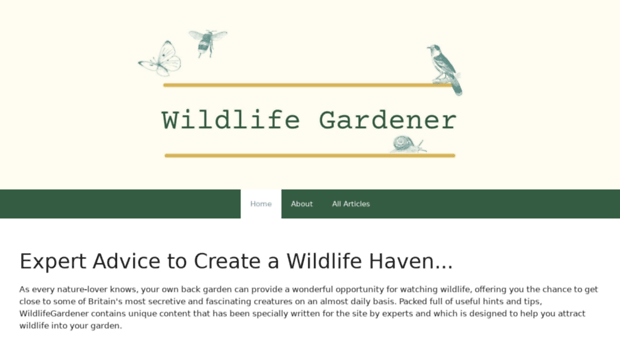 wildlifegardener.co.uk