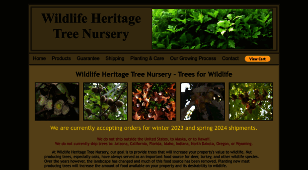 wildlifeheritagetreenursery.com