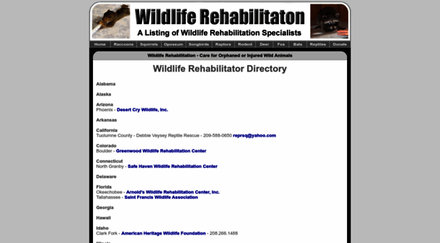 wildliferehabilitators.org