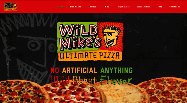 wildmikesultimatepizza.com