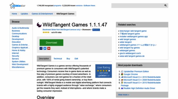 wildtangent-games.updatestar.com