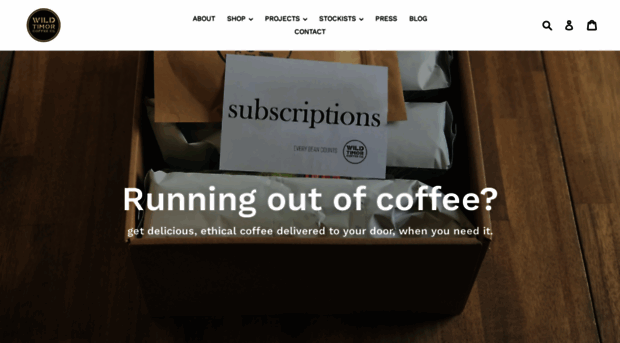 wildtimorcoffee.com