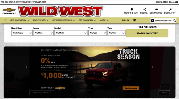 wildwestchevrolet.com