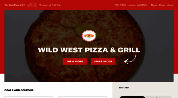 wildwestpizzagrill.com