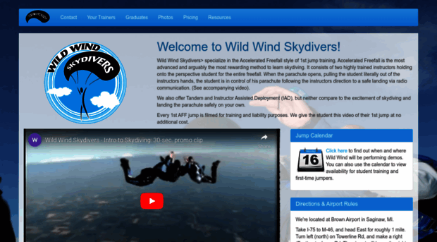 wildwindskydivers.com