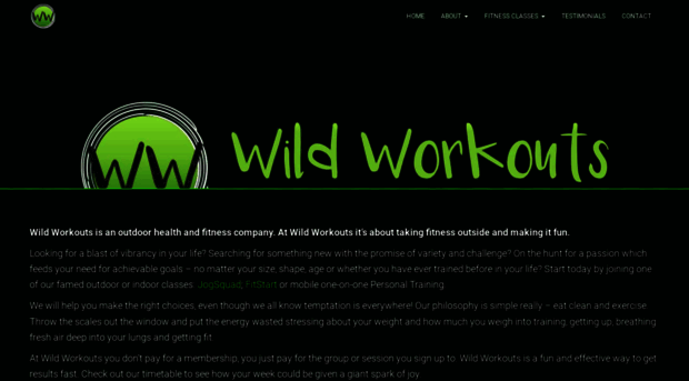 wildworkouts.co.nz