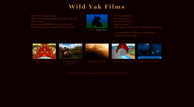 wildyakfilms.com