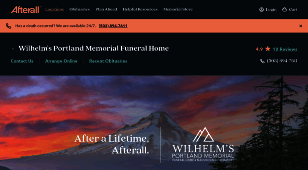wilhelmportlandmemorial.com