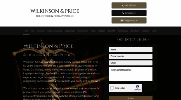 wilkinsonandpricesolicitors.ie