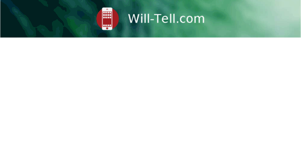 will-tell.com