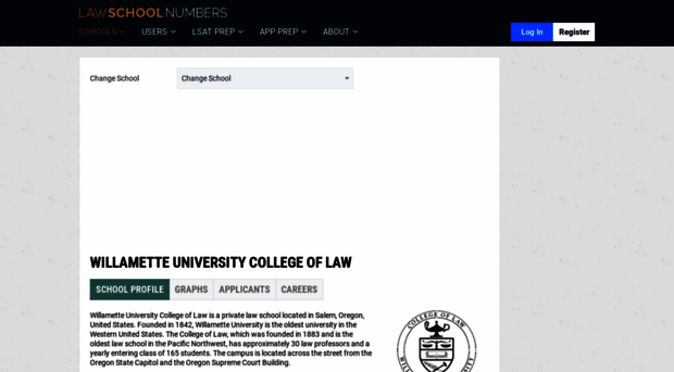 willamette.lawschoolnumbers.com