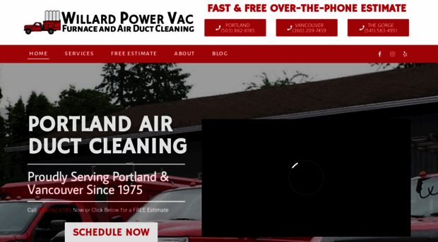 willardductcleaning.com