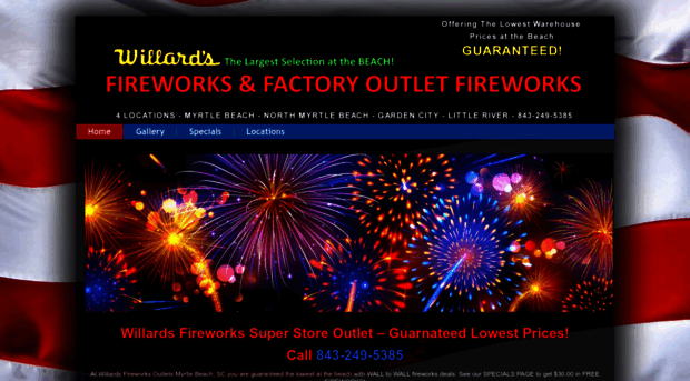 willardsfireworks.com