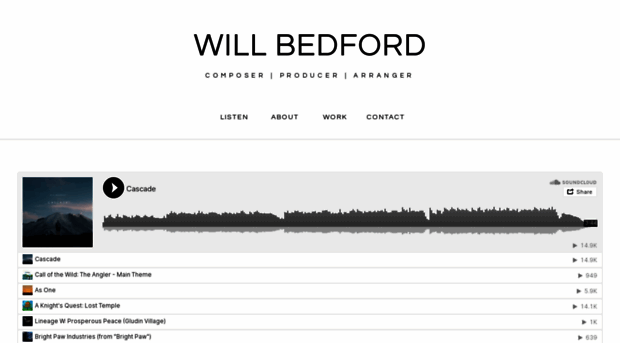 willbedfordmusic.co.uk