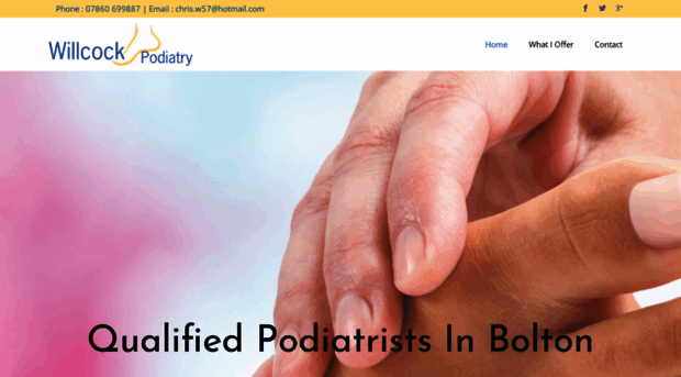 willcockpodiatry.co.uk