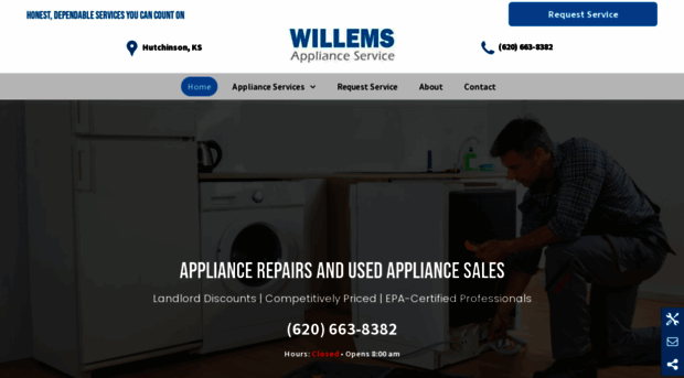 willemsapplianceservice.com