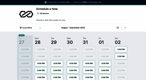 willfromtoronto.youcanbook.me