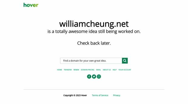 williamcheung.net