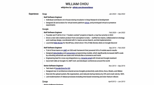 williamchou.com