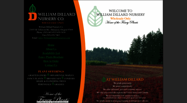 williamdillardnurseryco.com