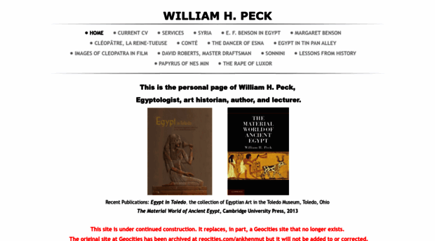 williamhpeck.org