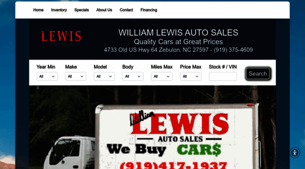 williamlewisautosales.com