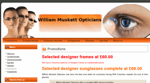 williammuskettopticians.com