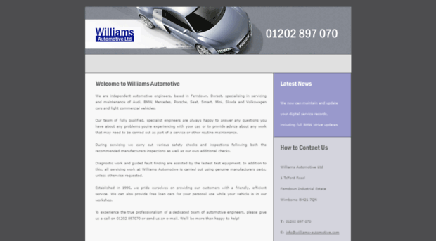 williams-automotive.com