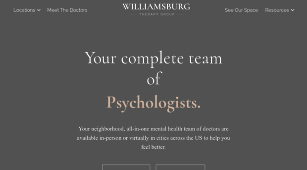 williamsburgtherapygroup.com