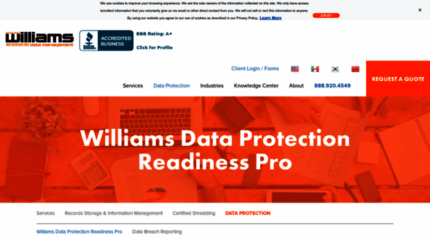 williamsdataprotection.com