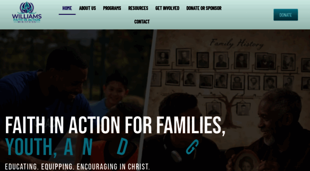 williamsfaithinactionministries.org