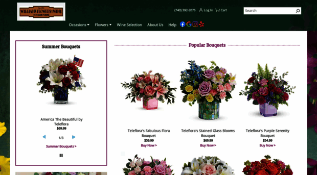 williamsflowershop.com