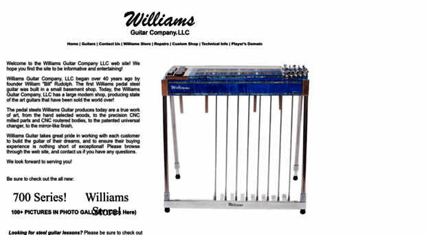 williamsguitarcompany.com