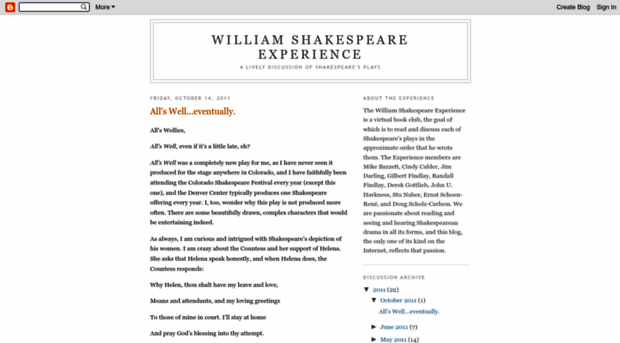 williamshakespeareexperience.blogspot.com