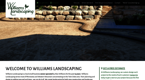 williamslandscapemn.com