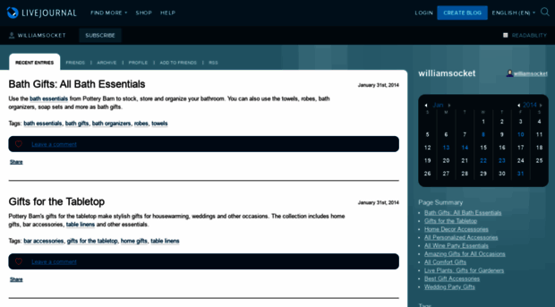 williamsocket.livejournal.com