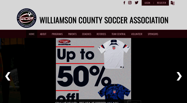 williamsoncountysoccer.com