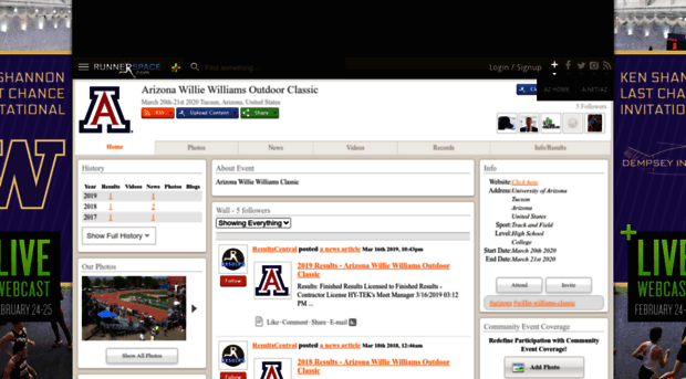 williewilliamsclassic.runnerspace.com