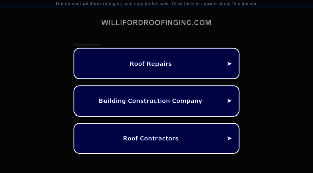 willifordroofinginc.com