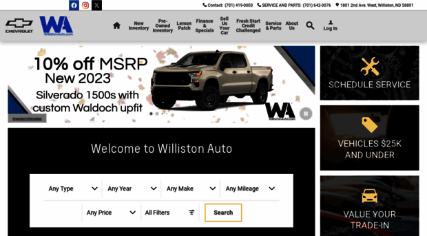 willistonauto.com