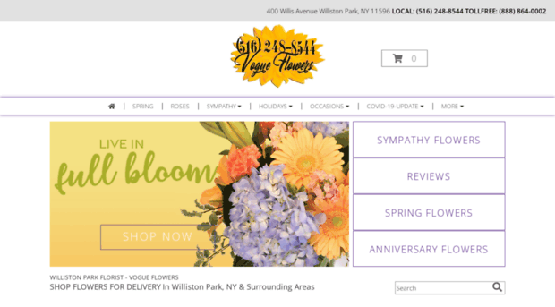 willistonparkflorist.com