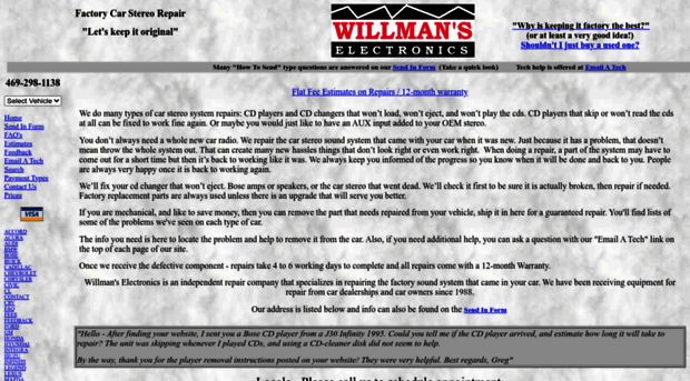 willmanselectronics.com