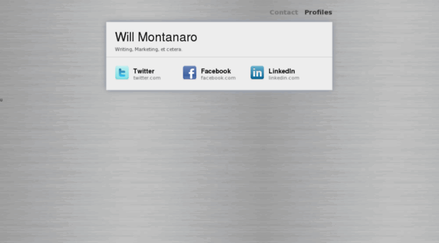 willmontanaro.com