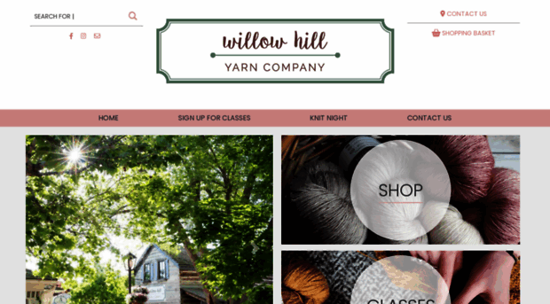 willowhillyarncompany.com