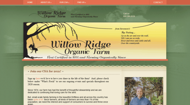 willowridgeorganicfarm.com