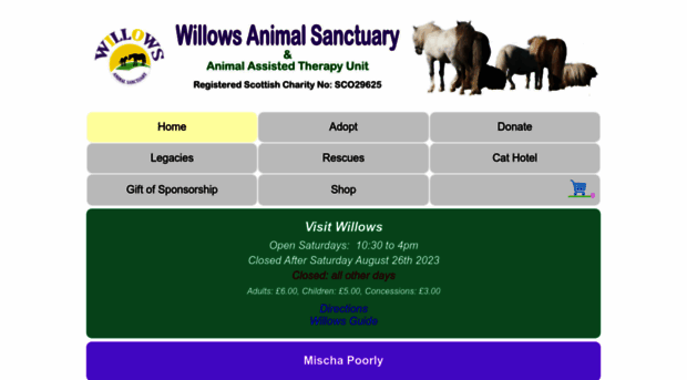 willowsanimals.com