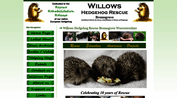 willowshedgehogrescue.co.uk