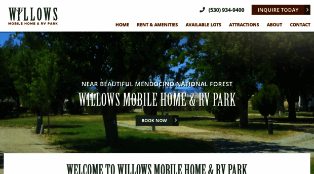 willowsmobilehomepark.com