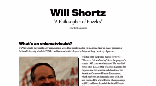 willshortz.com