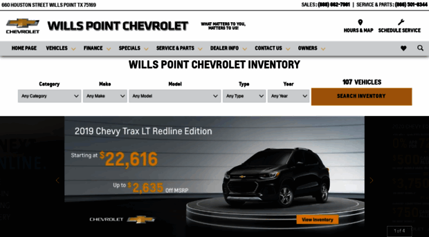 willspointchevrolet.com